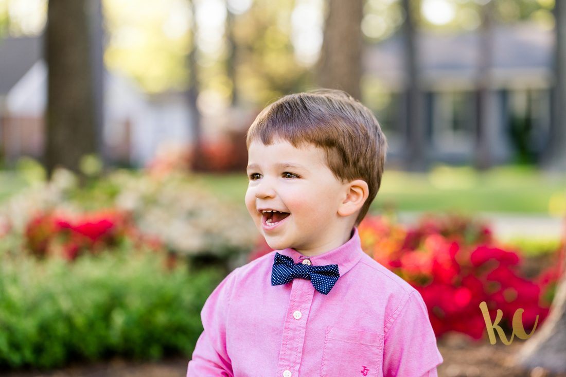 Boy in Bow Tie Portrait of Child